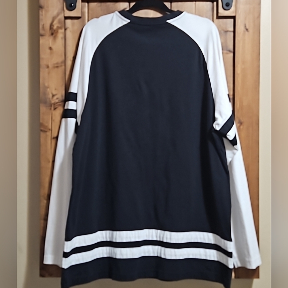 Nike Hockey Canada Black White Cotton Long Sleeve Tshirt Size XL - Picture 5 of 12